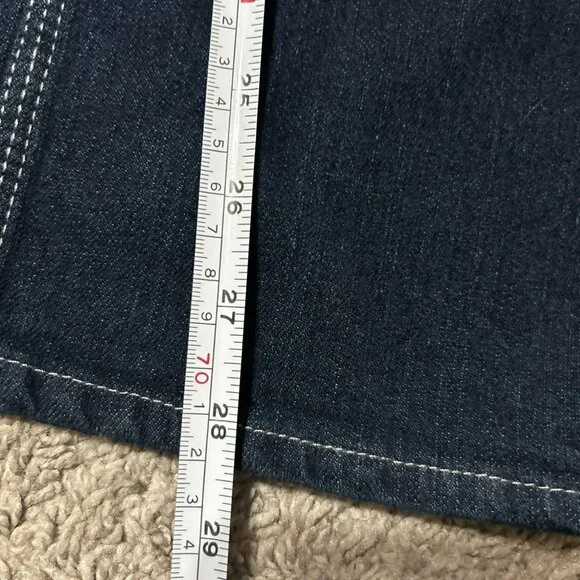 Levi’s Women’s Slim Straight Jeans Plus 14.5 Midnight Premium Stretch NWT - Picture 7 of 7